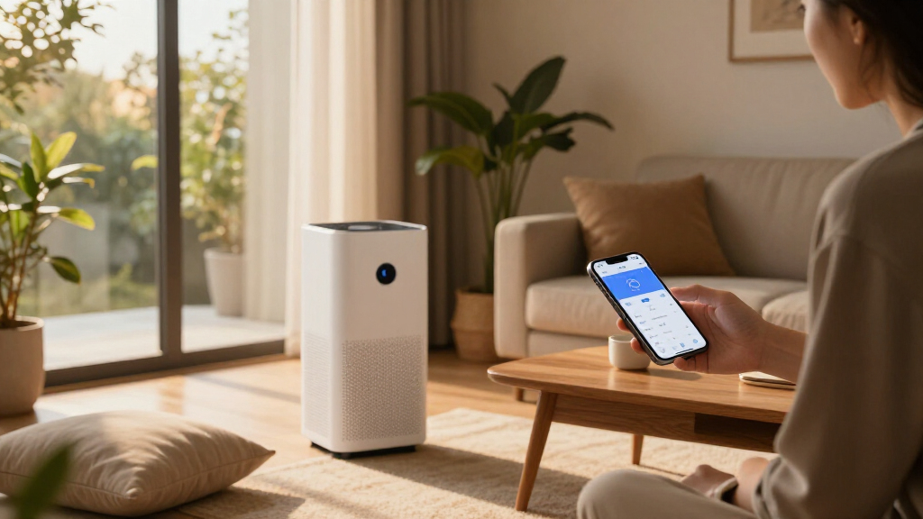 smart air purifier with app control