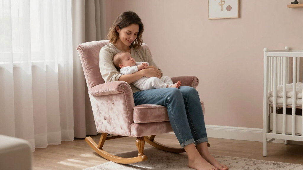 luxury nursery rocking chairs