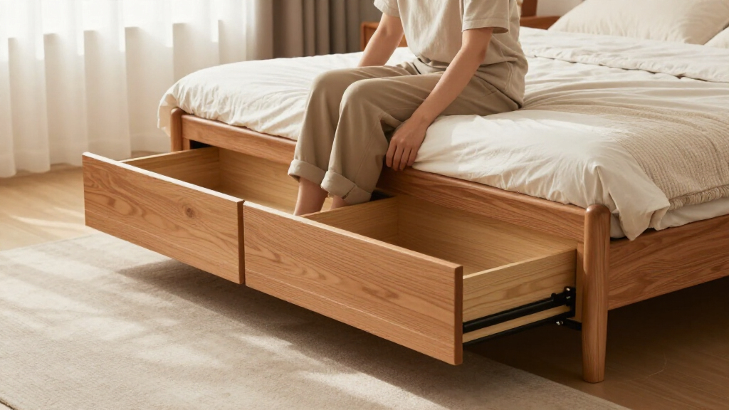 best bed frame with headboard and storage