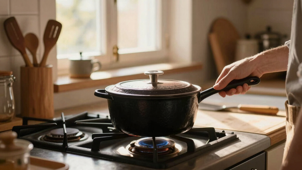 best enameled Dutch oven for wood heat homes