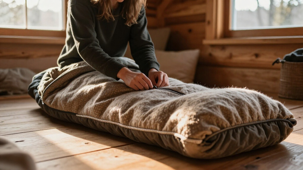 sleeping bags