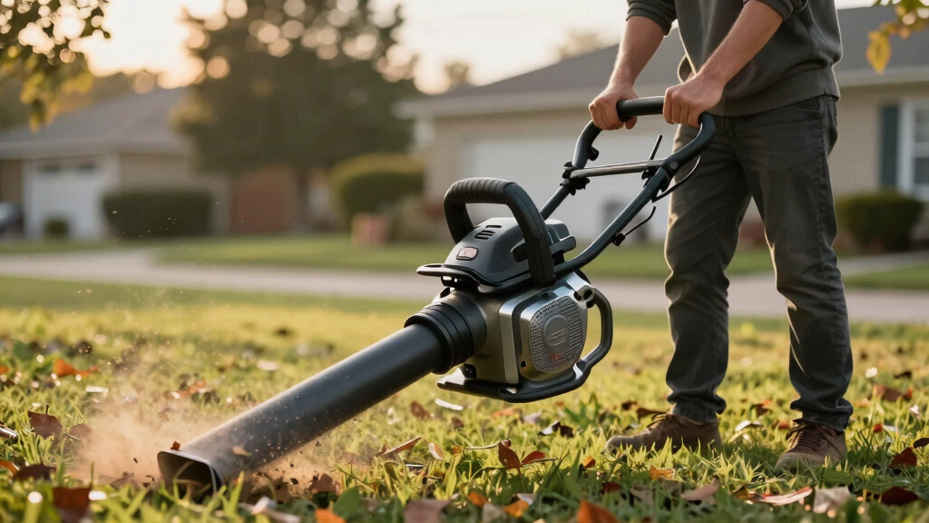 best high-end leaf blower battery powered