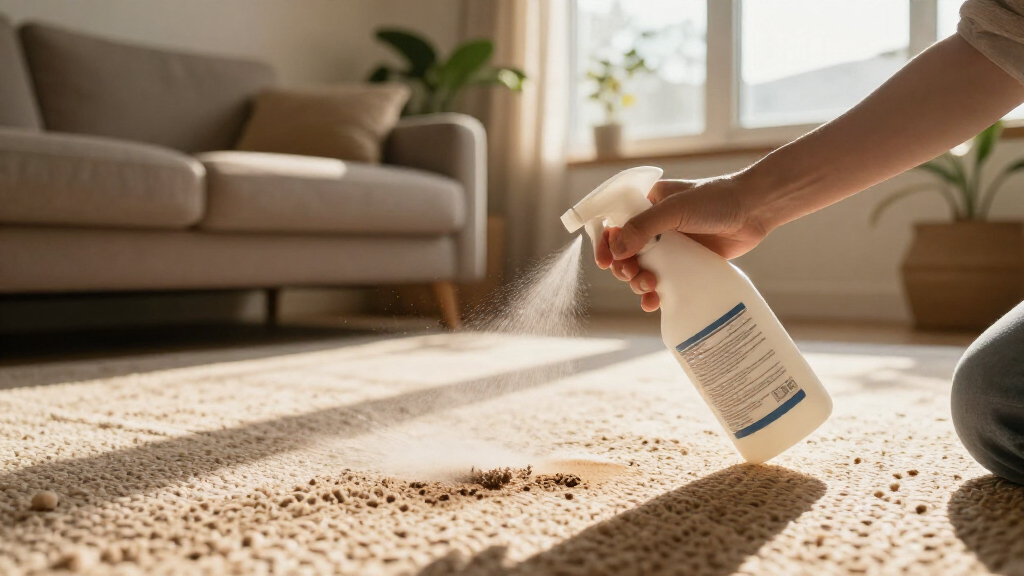 carpet and upholstery cleaning sprays