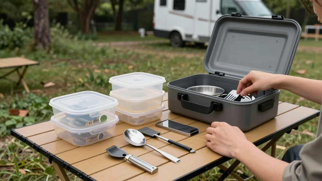 best camping kitchen box for cross-country road trips