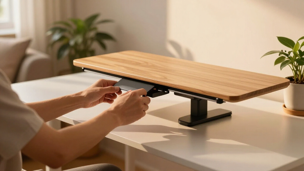adjustable standing desk converter