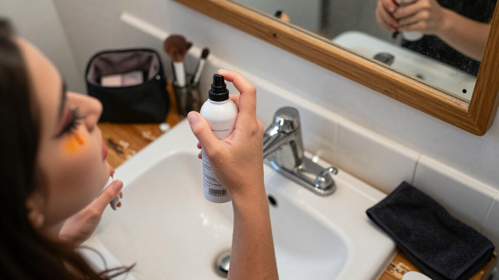 long-wear Halloween makeup setting sprays