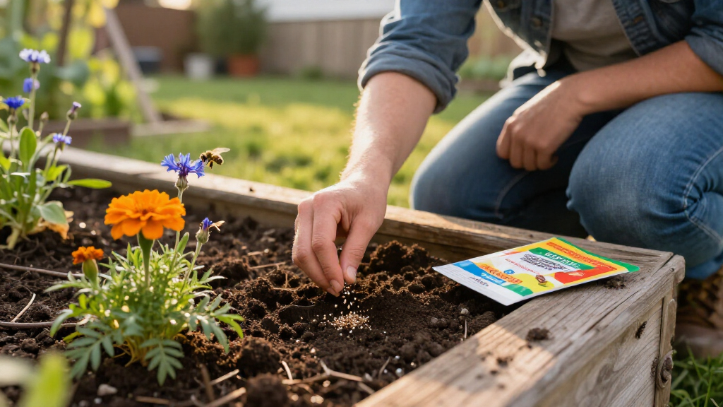 best bee-friendly flower seeds