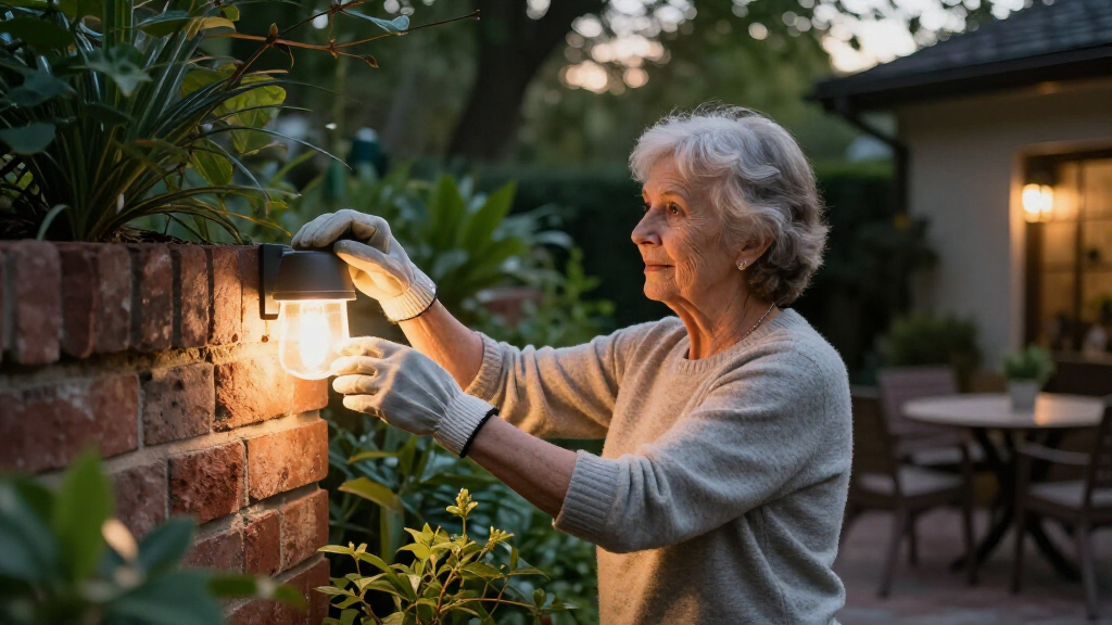 best outdoor motion lights for senior homes