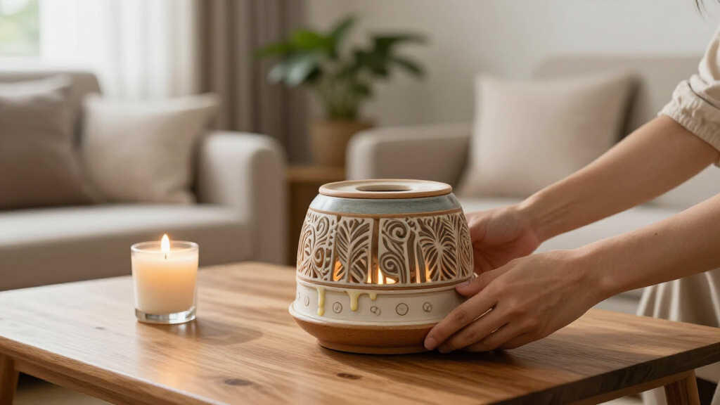 ceramic heat diffusers for candles