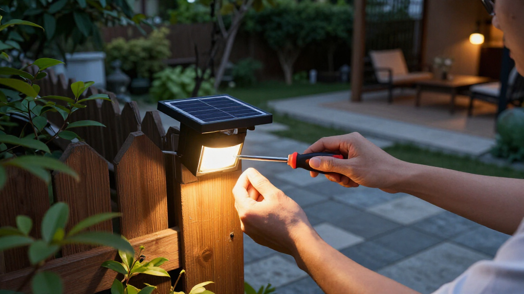 solar security lights for outdoor safety