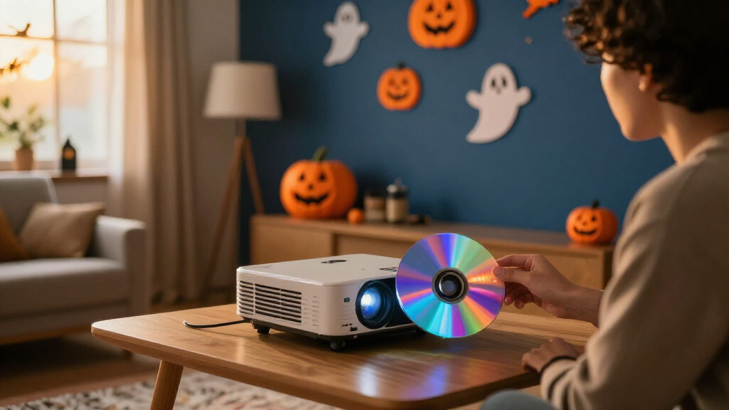 projector Halloween effect discs