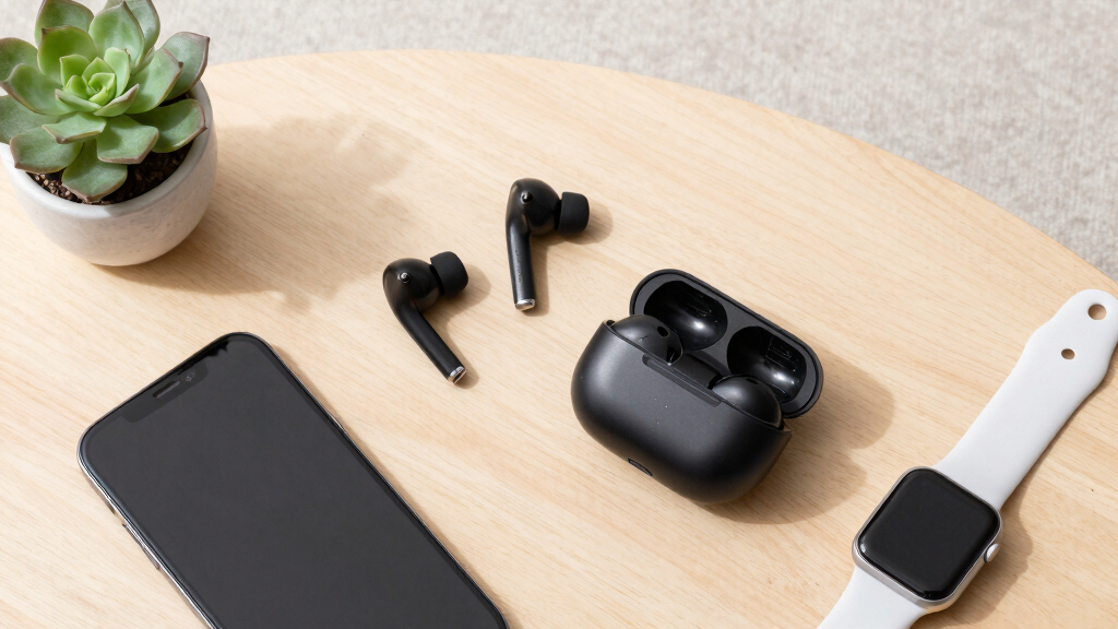 noise-canceling wireless earbuds