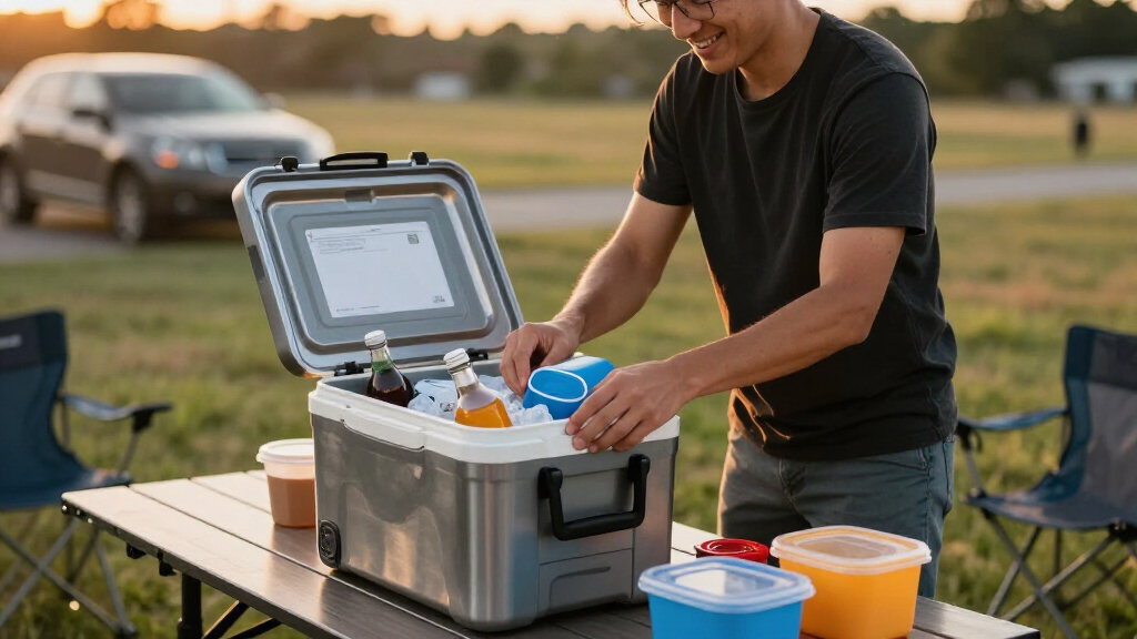 portable tailgating coolers