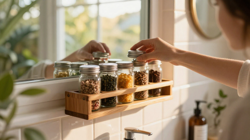 best bathroom spice racks