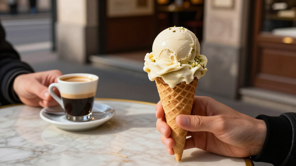 gelato in milan italy