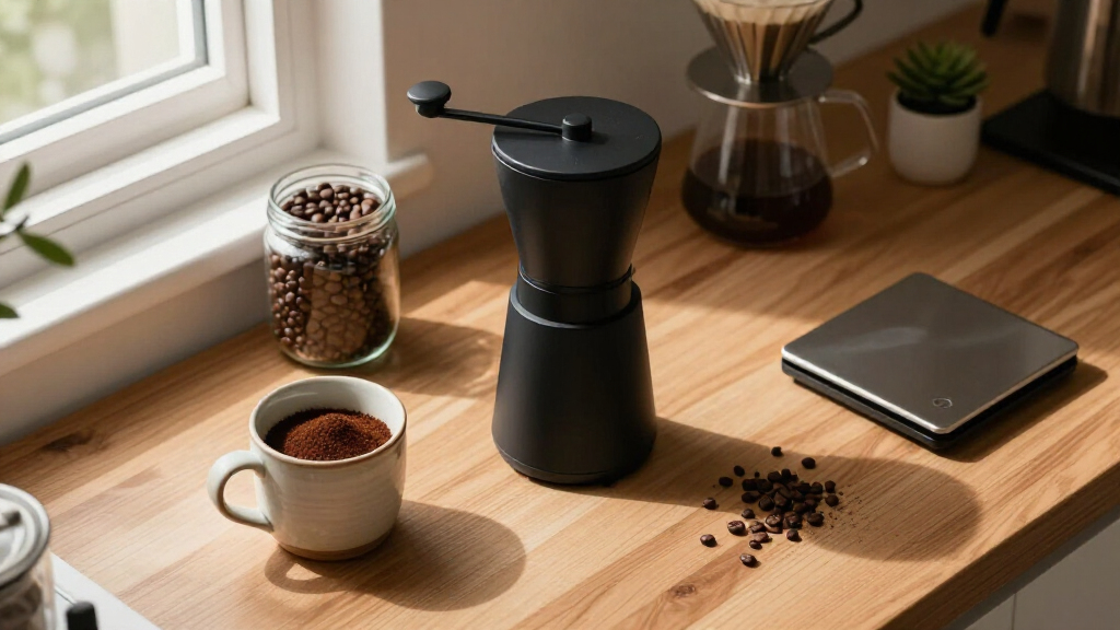premium burr coffee grinder under 500