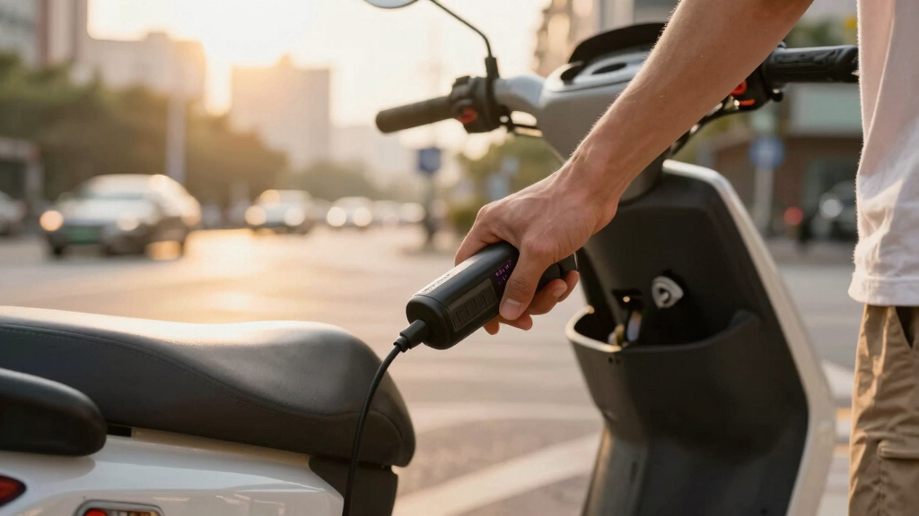 portable electric scooter chargers