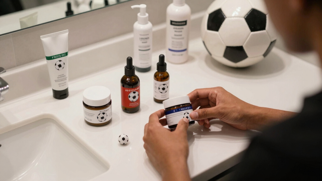 skincare gift sets for soccer fans
