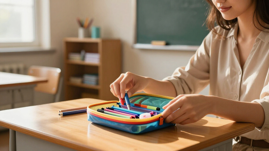 school supplies organizers