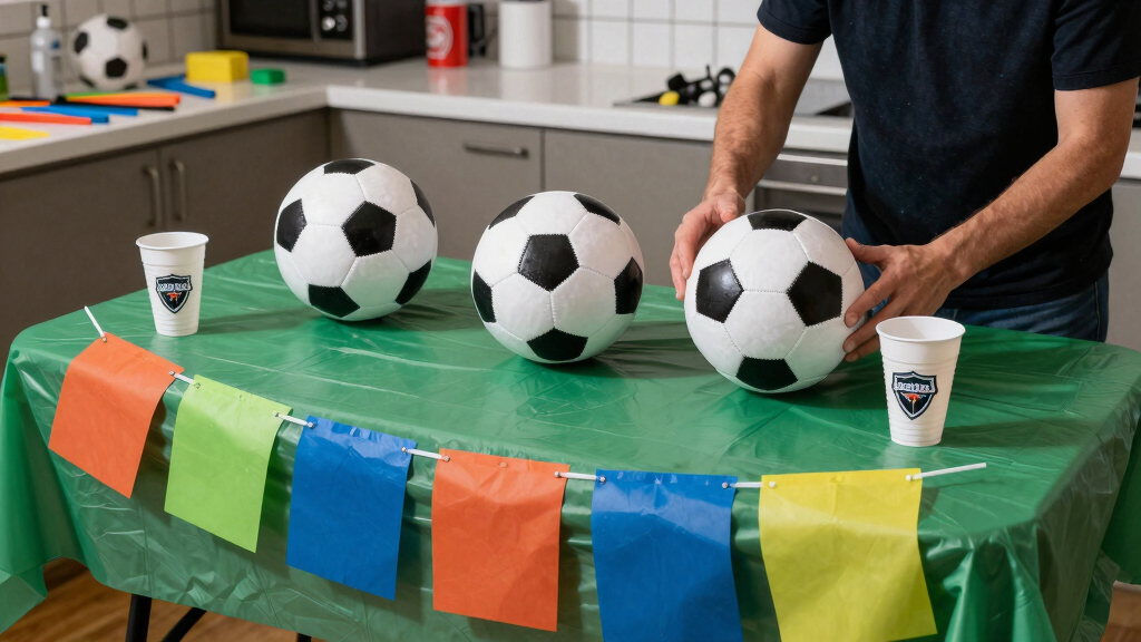 soccer fan party supplies