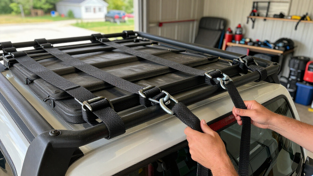 heavy duty ratchet straps for overlanding