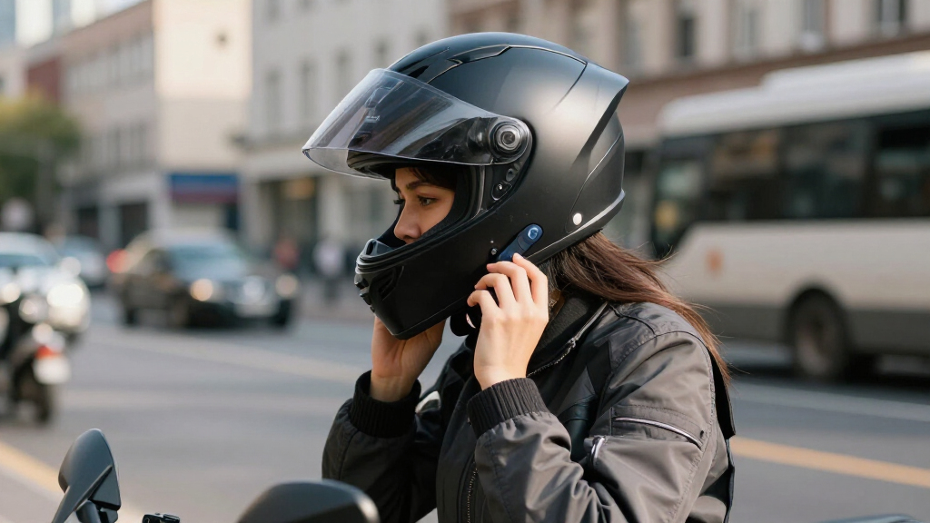 motorcycle helmet Bluetooth communication