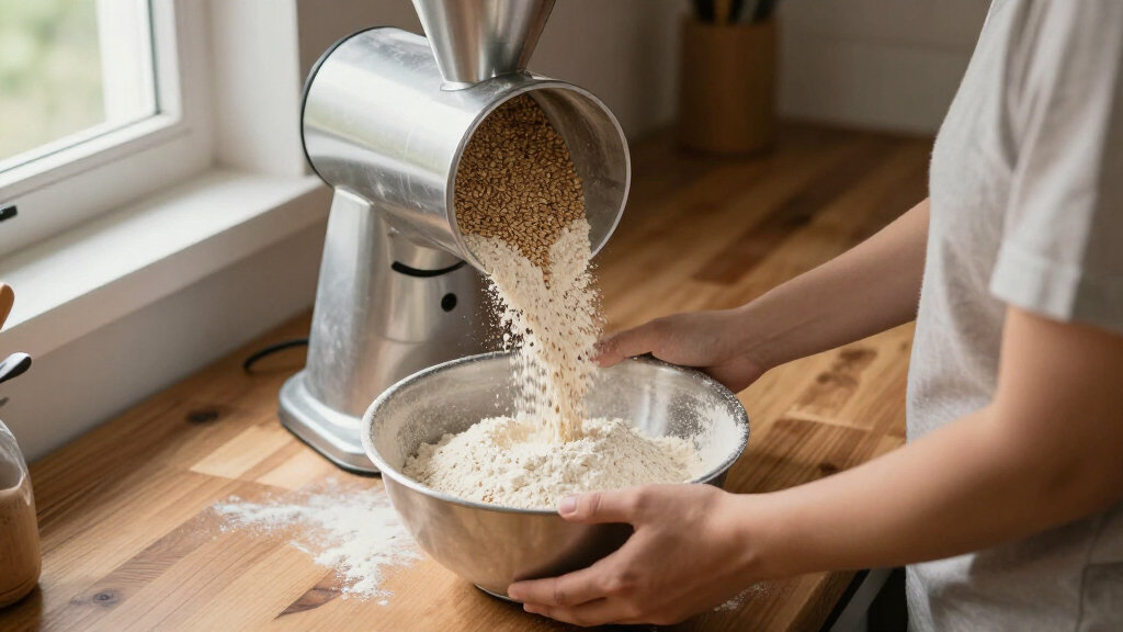 commercial grain mill machine