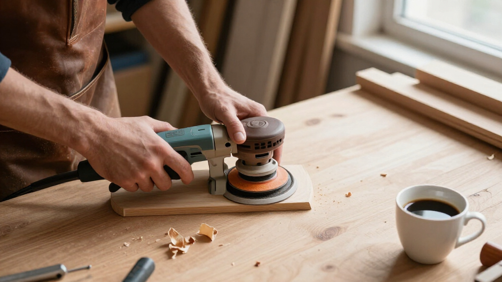 oscillating spindle sander for a small shop
