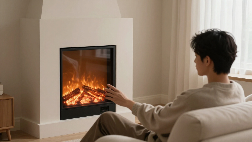 puraflame corner electric fireplace