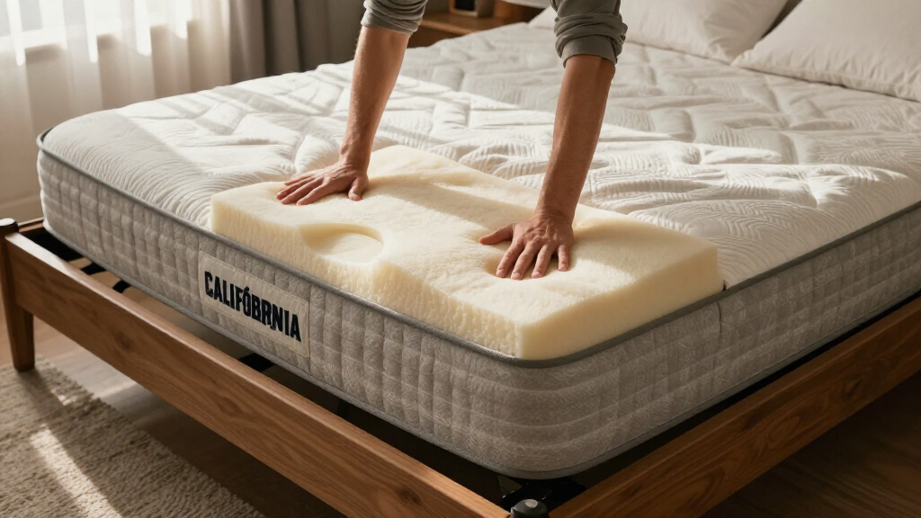 best california king hybrid mattress for adjustable base