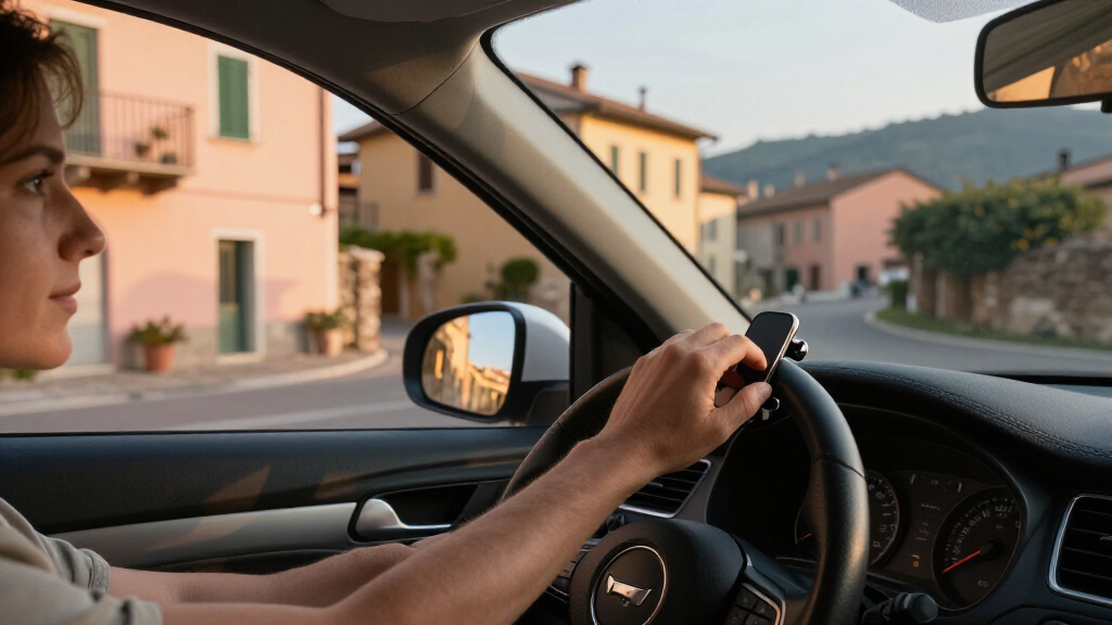 magnetic phone mount for rental cars