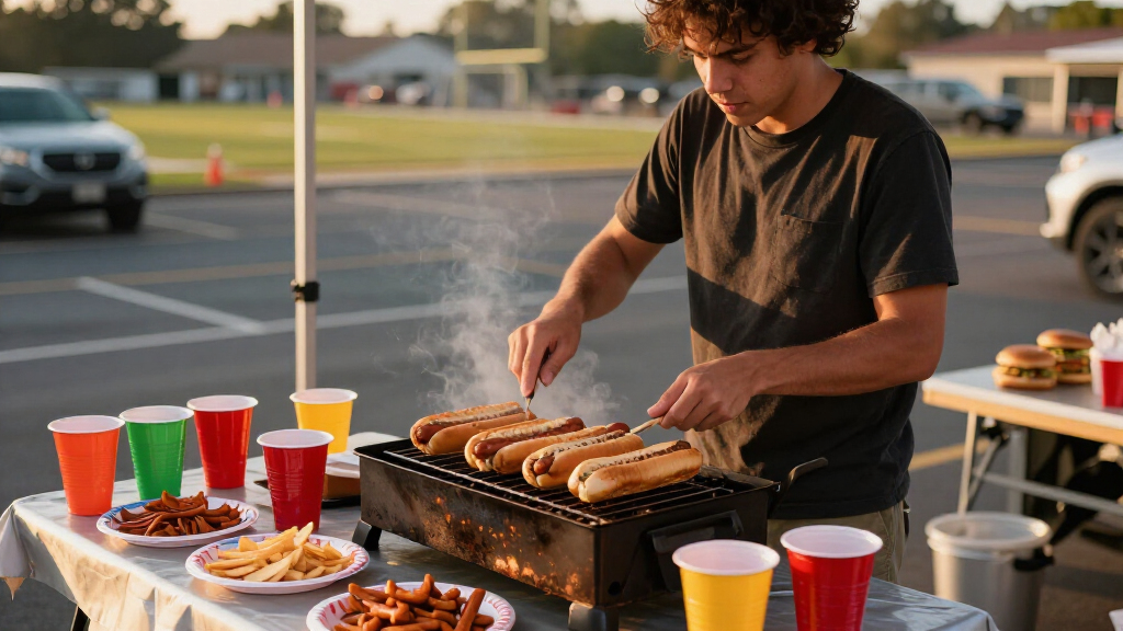 NFL tailgating party food