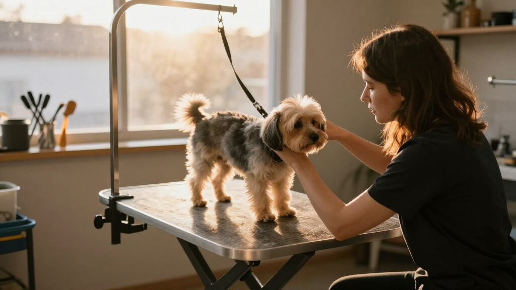 best hydraulic lift grooming table for dogs