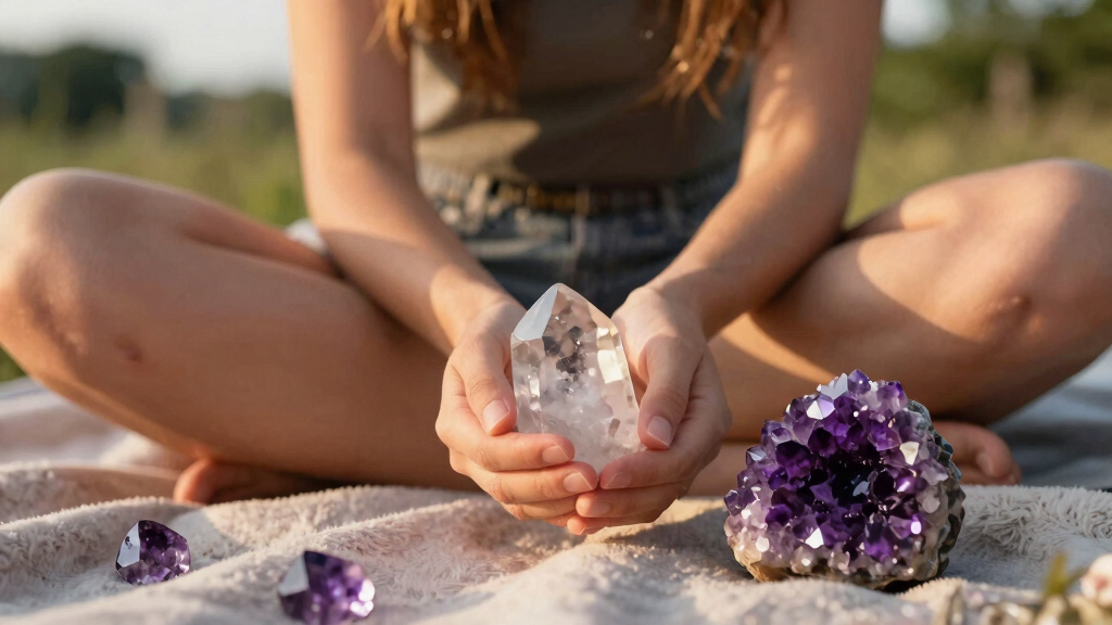 crystal energy healing sets