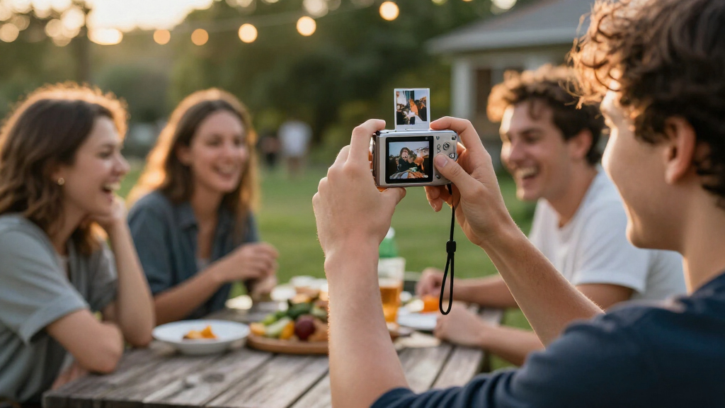 digital instant cameras