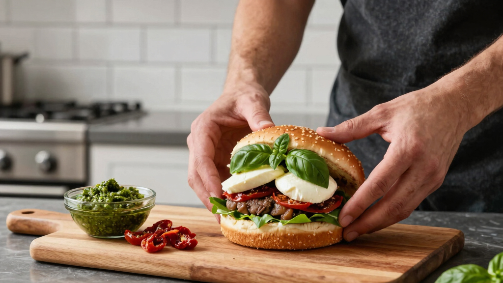 best Italian burger condiments