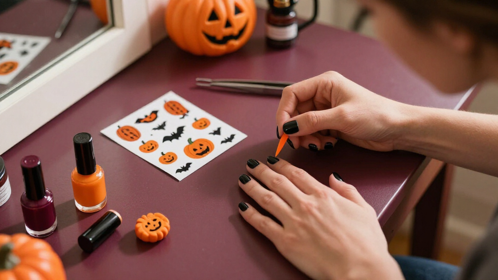 Halloween nail art stickers