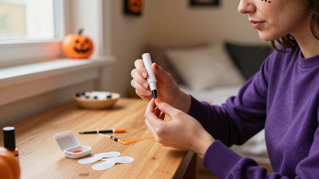 Halloween press-on nails