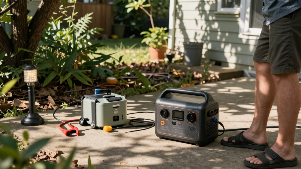 portable power station for multi day outages