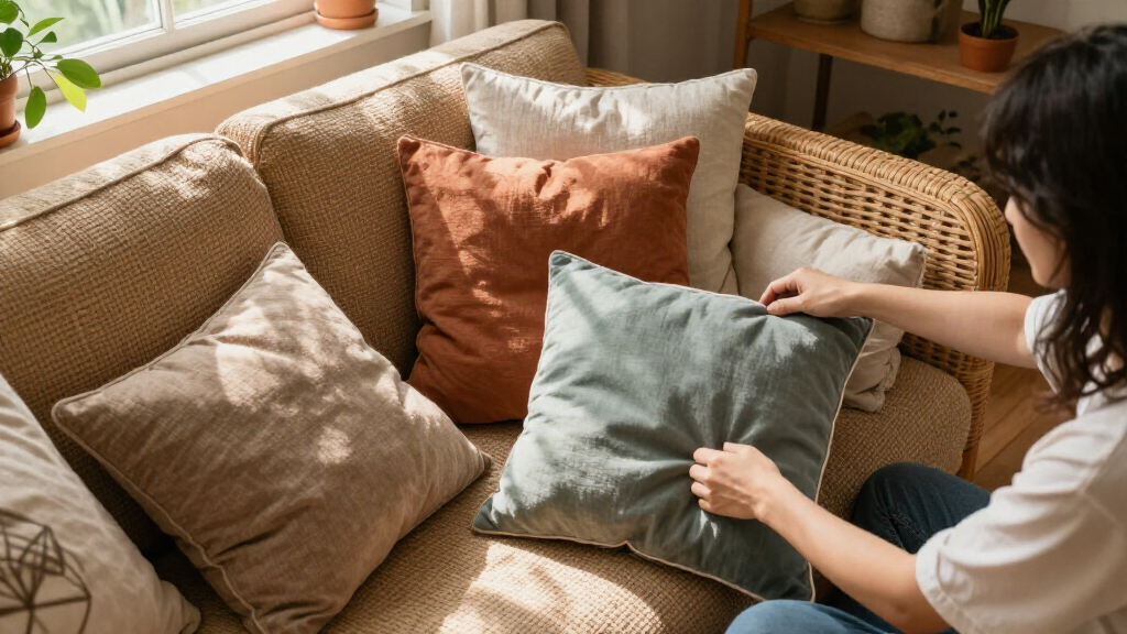 rattan sofa