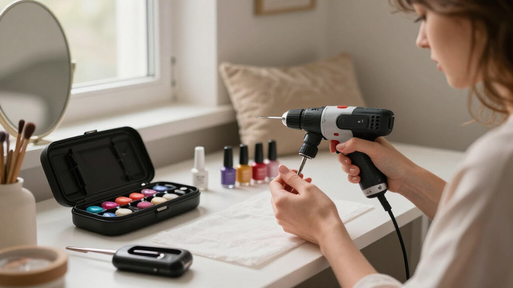 athome nail drill kits for gel manicures