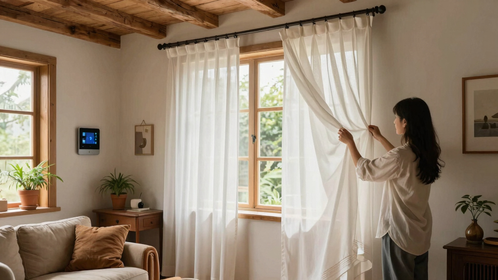 best no-install cottagecore curtains
