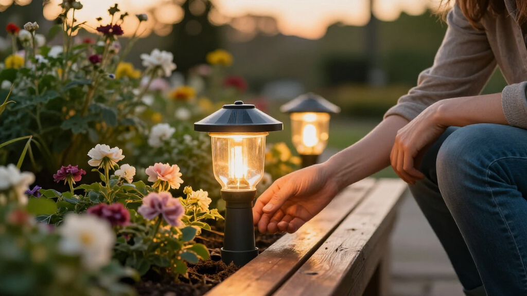 solar garden lights