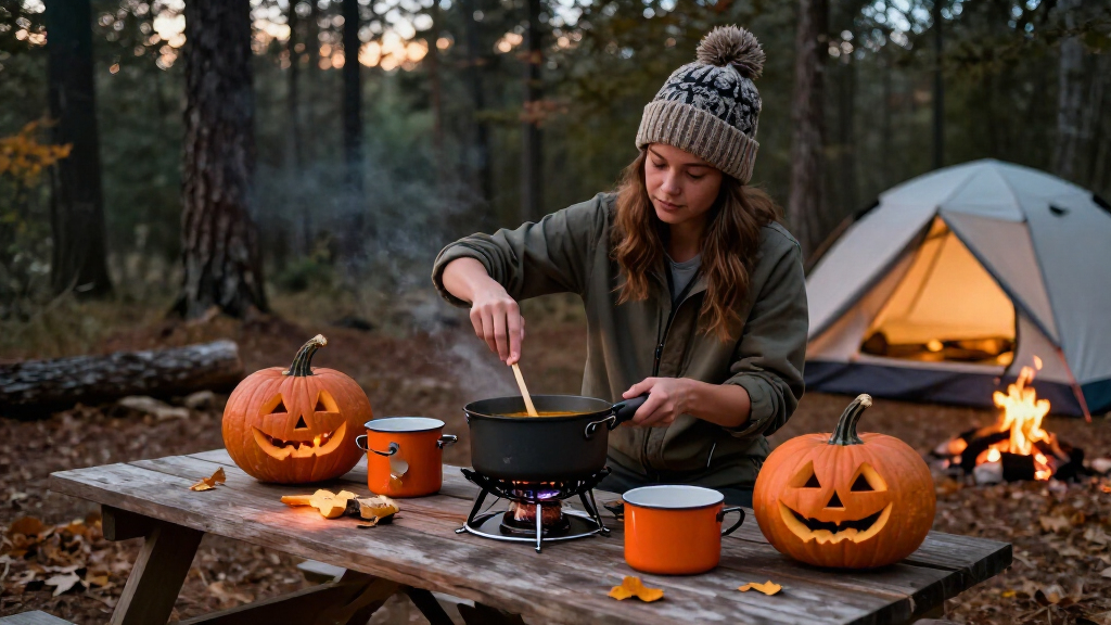 halloween camping cookware