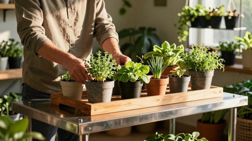 best heavy duty prep table for indoor gardens