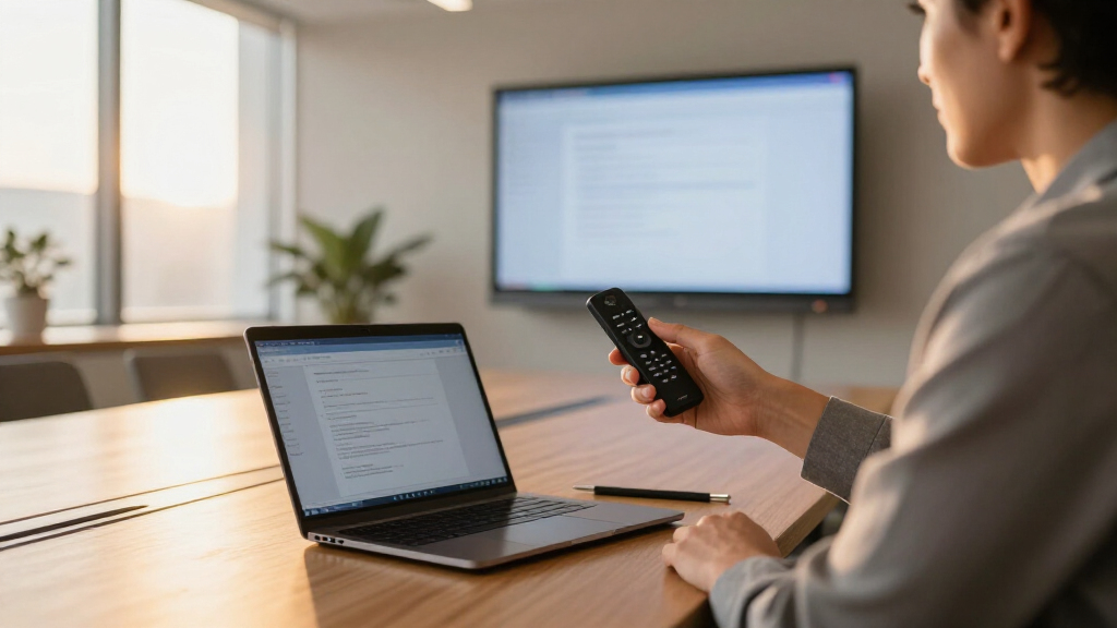 wireless presentation system for boardrooms byod friendly