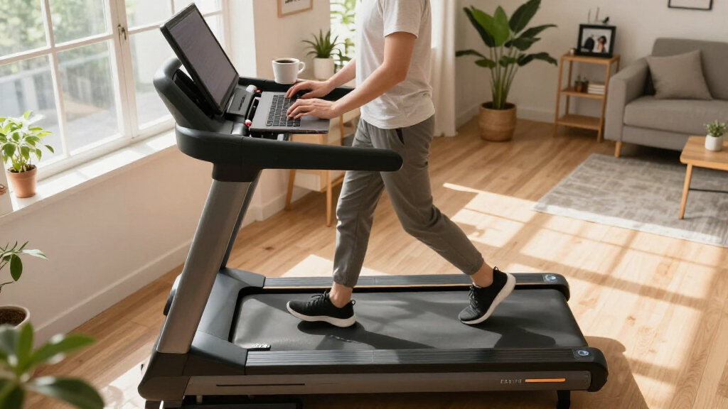 treadmill desk combo