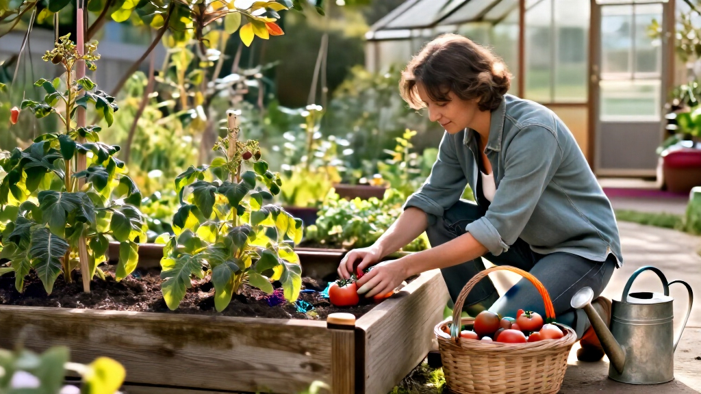 wooden raised garden beds