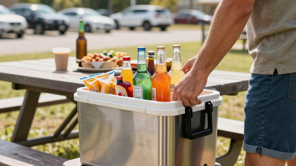 portable tailgating coolers