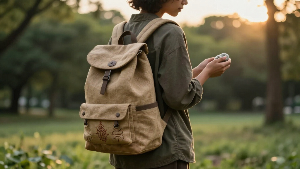 spirituality-themed backpacks